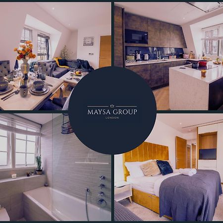 Luxurious 1-Bedroom Penthouse In Marble Arch 71 London Bagian luar foto