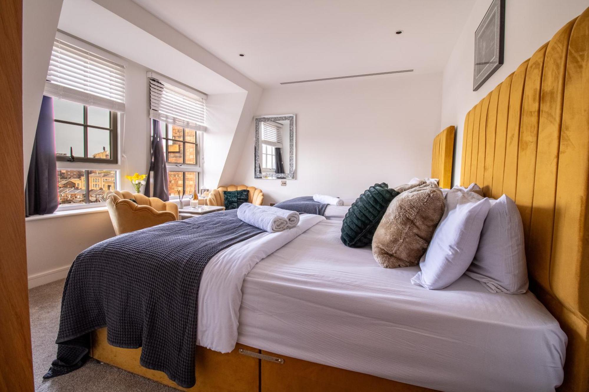 Luxurious 1-Bedroom Penthouse In Marble Arch 71 London Bagian luar foto