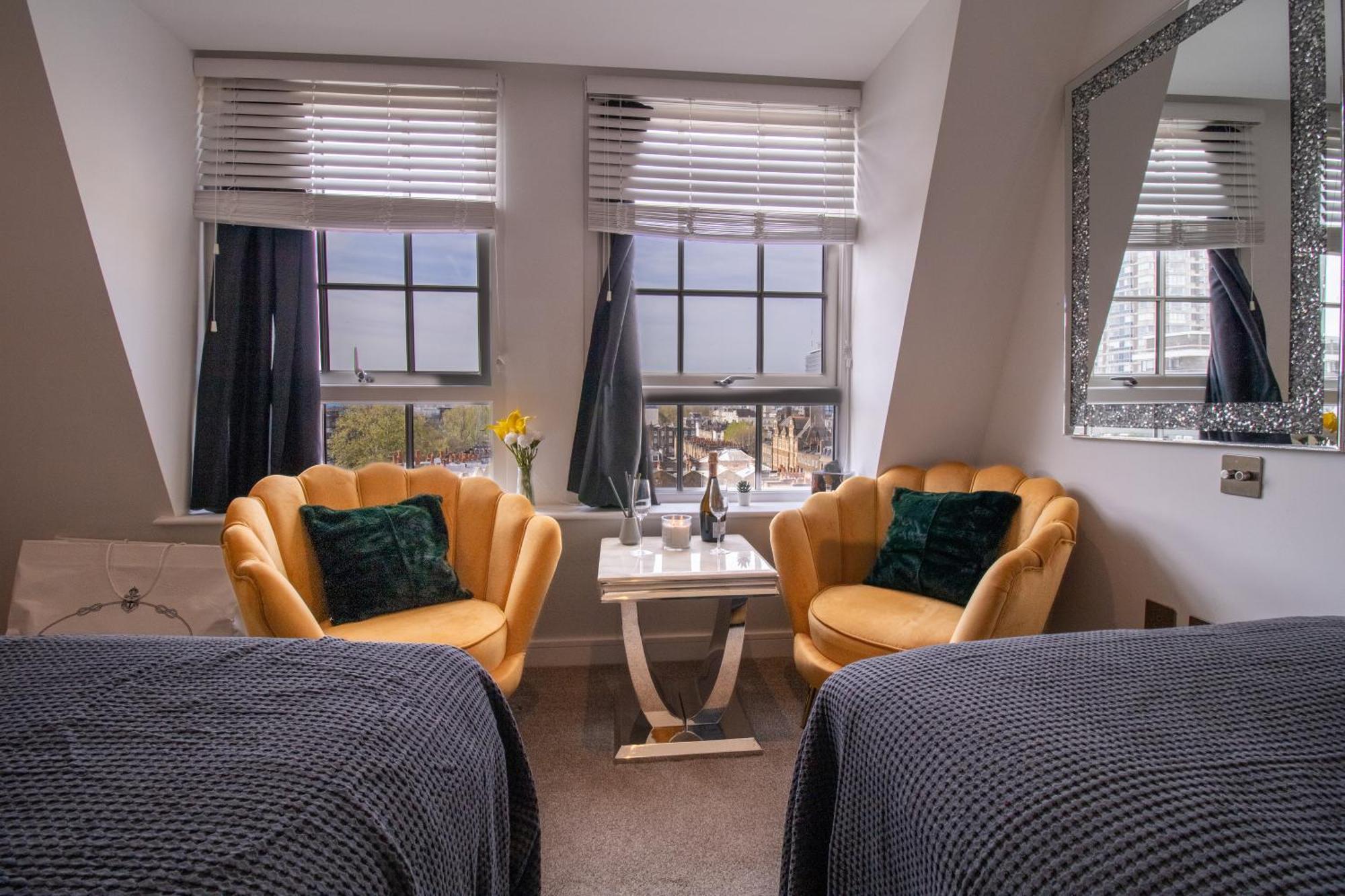 Luxurious 1-Bedroom Penthouse In Marble Arch 71 London Bagian luar foto