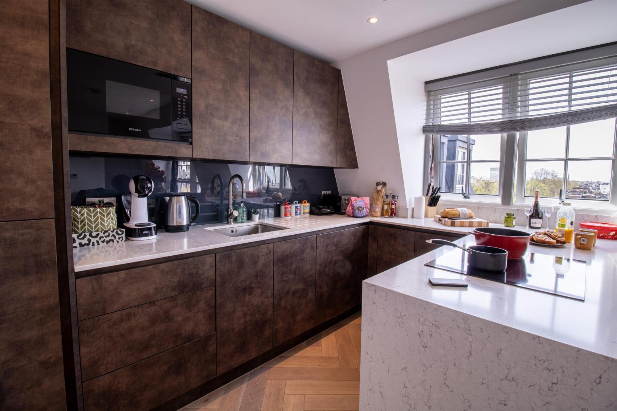 Luxurious 1-Bedroom Penthouse In Marble Arch 71 London Bagian luar foto