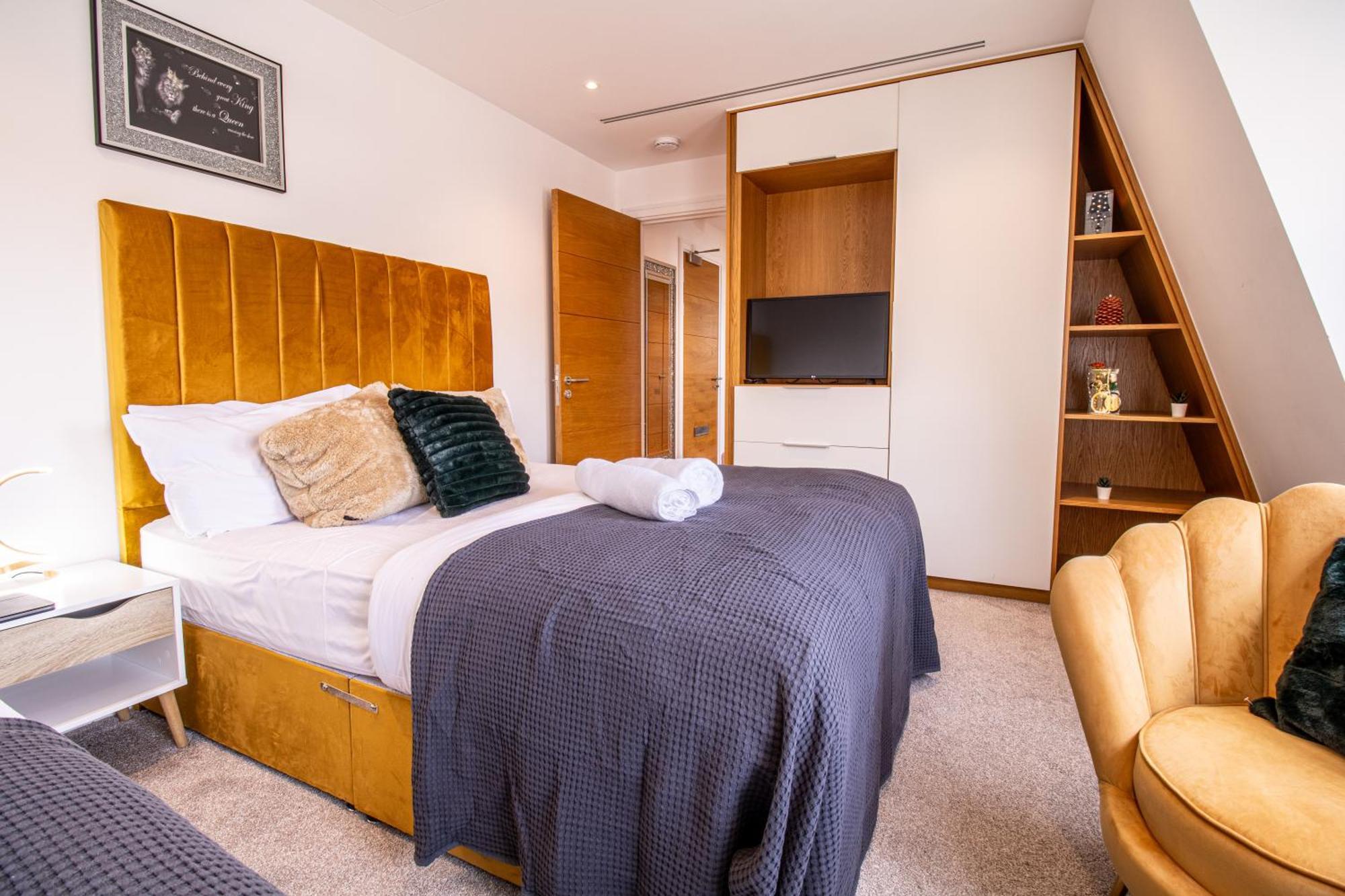 Luxurious 1-Bedroom Penthouse In Marble Arch 71 London Bagian luar foto
