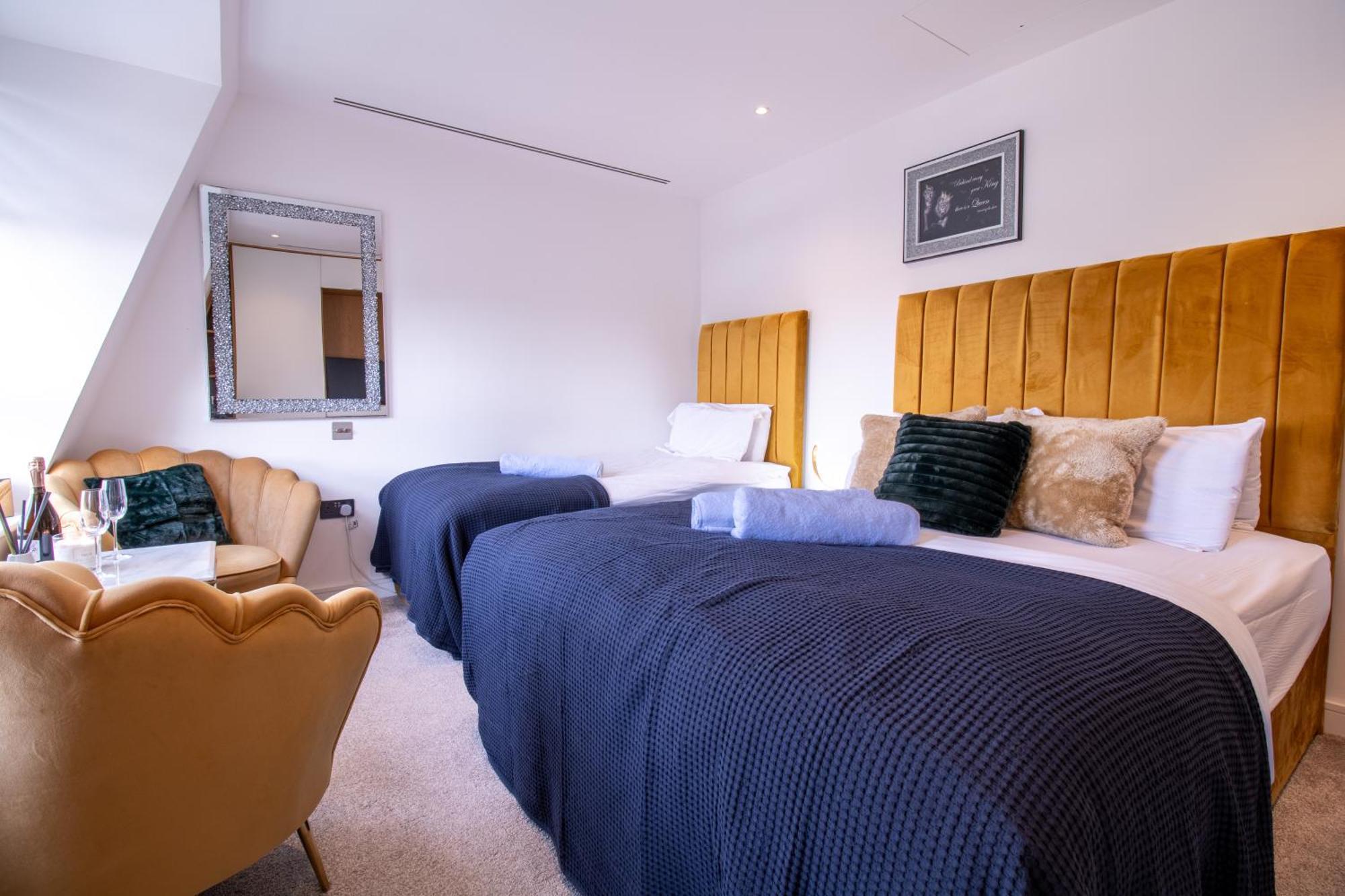 Luxurious 1-Bedroom Penthouse In Marble Arch 71 London Bagian luar foto